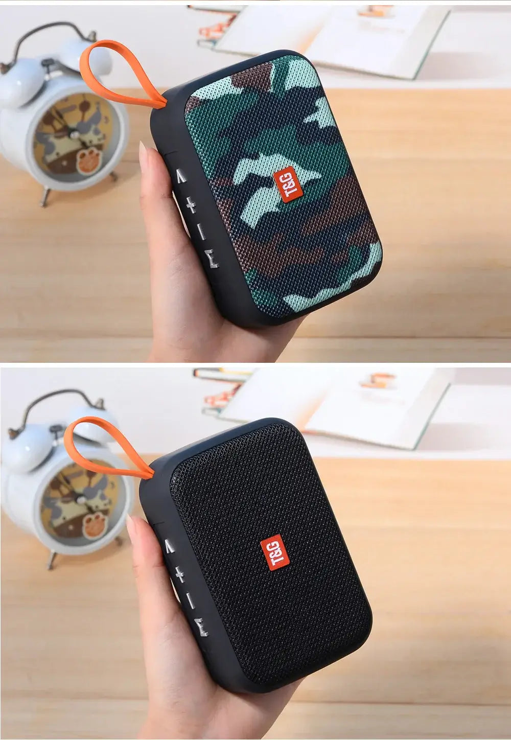 Portable speaker with deep bass response