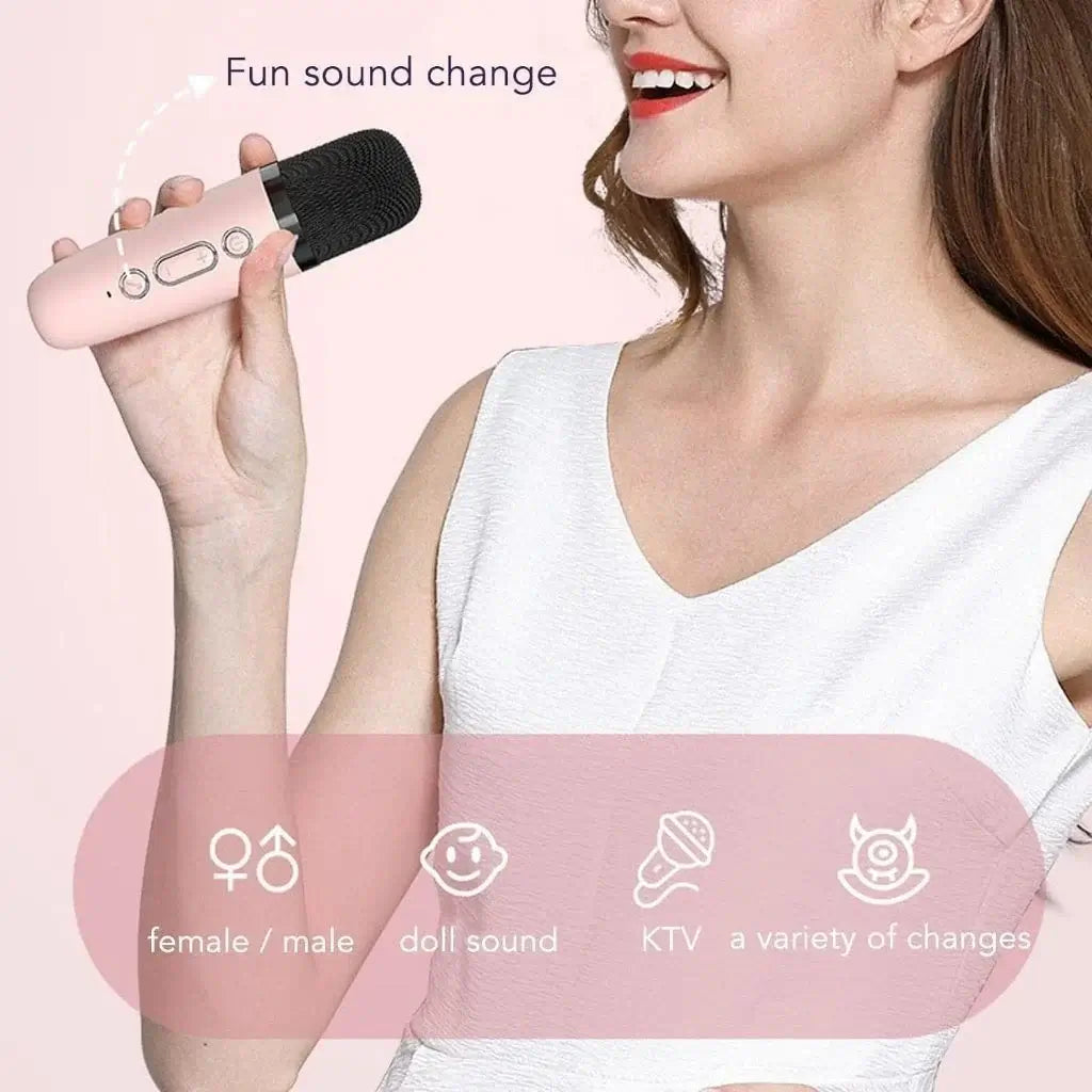 Portable karaoke fun anytime, anywhere