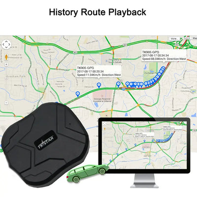Anti-theft GPS locator with alerts