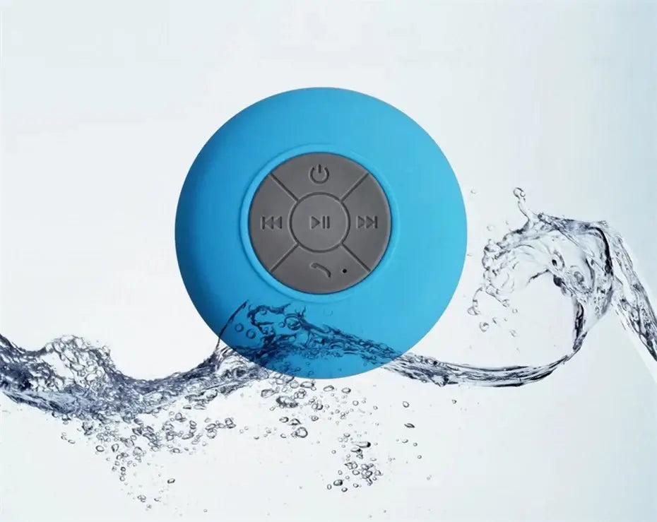 Suction cup speaker perfect for bathroom tunes