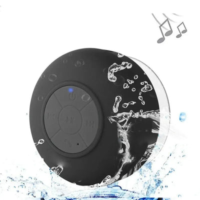 Mini wireless speaker for bathroom or outdoor use