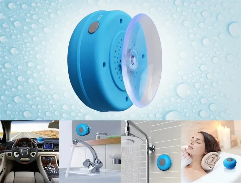 Bathroom speaker with clear stereo sound