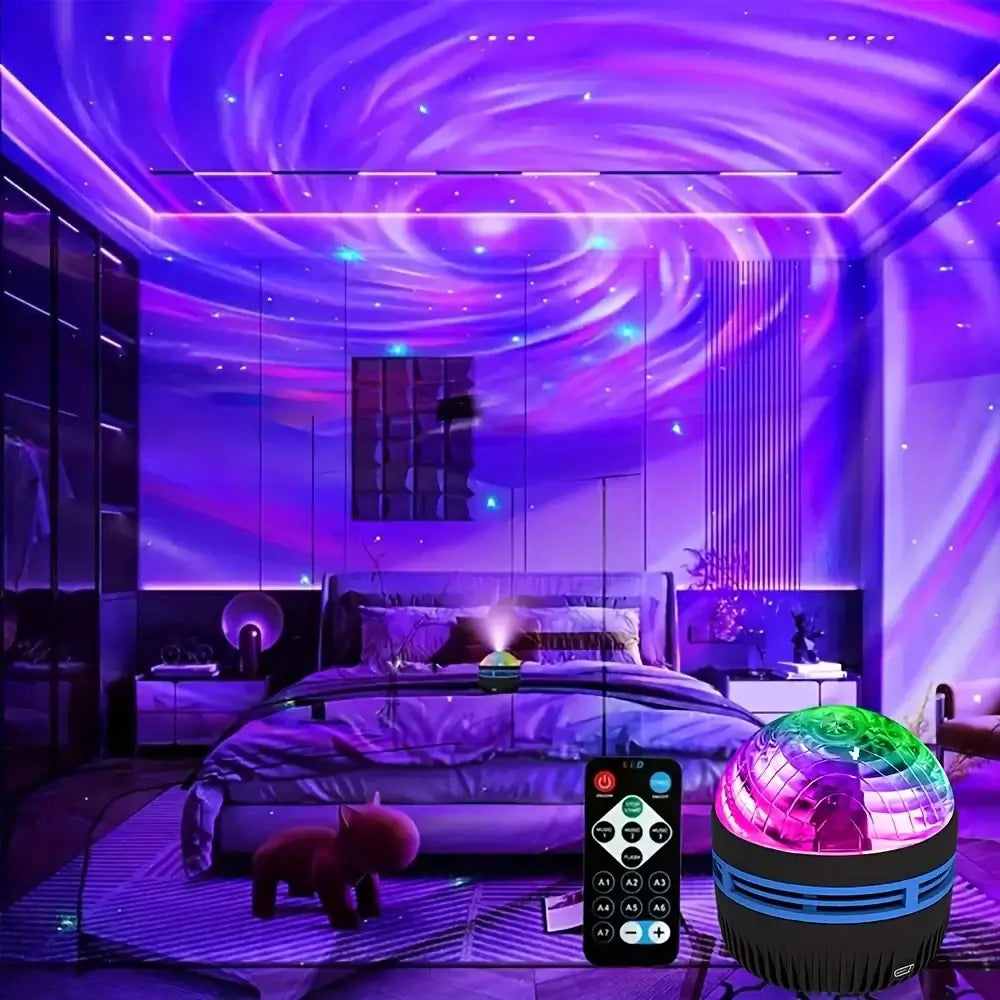 Compact design, big starry effects.