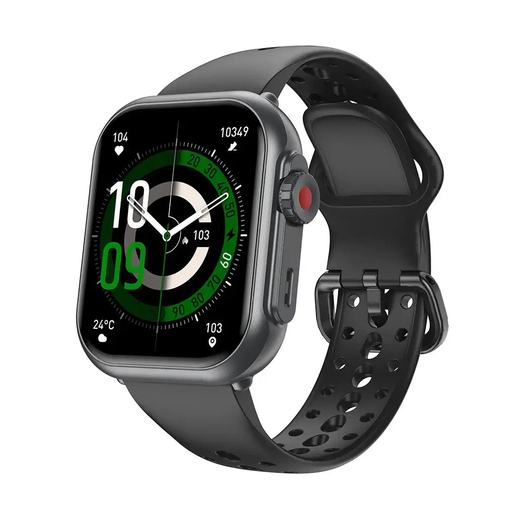 Real-time 24-hour heart rate monitoring.