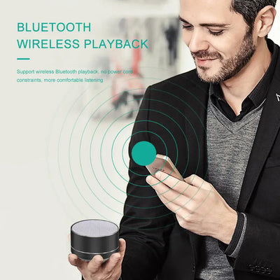 Wireless speaker with powerful bass