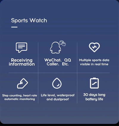 Track steps and calories with the 116 Smart Fitness Bracelet.
