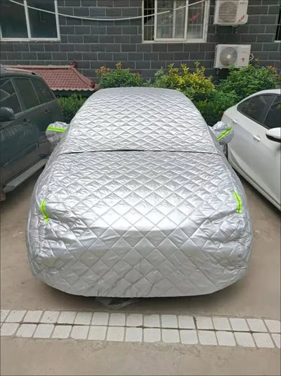 Outer cover keeps interior cool & clean.