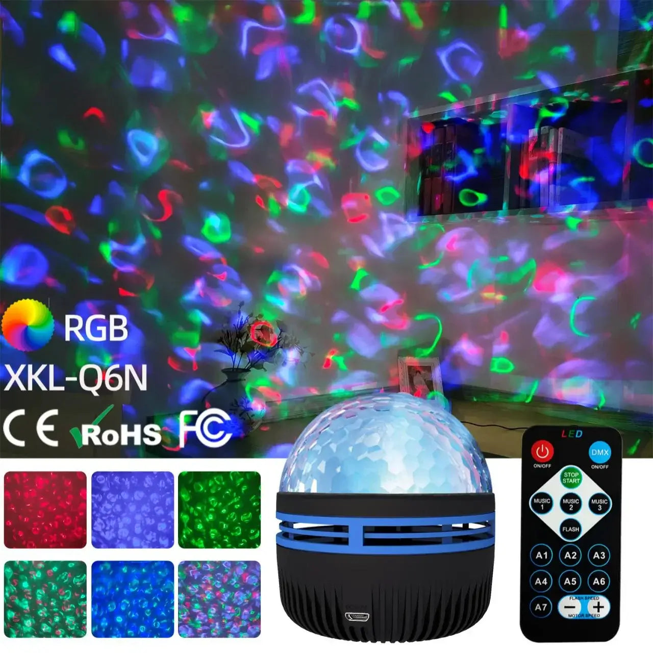 Control your starry sky with an easy remote