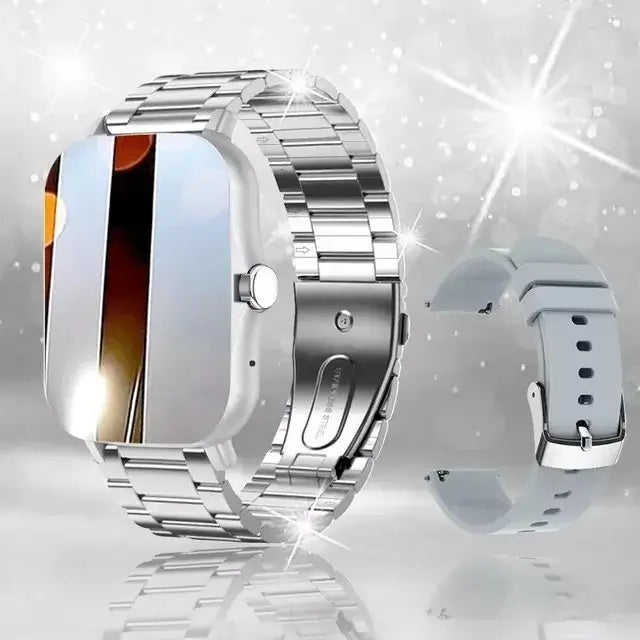 Waterproof design for daily use and workouts.