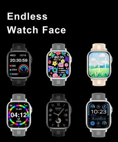 Track workouts, health, and more in one sleek watch.