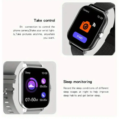 Bluetooth call support – talk right from your wrist.