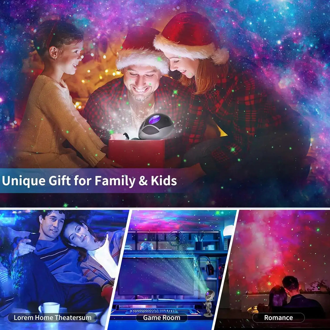 Perfect for bedrooms, game rooms, or chill hangouts.