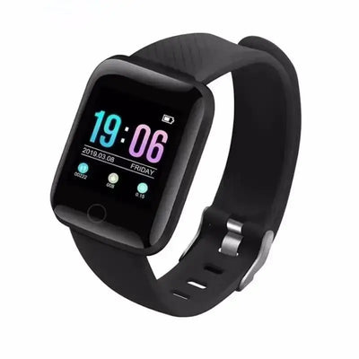 Track steps and calories with the 116 Smart Fitness Bracelet.