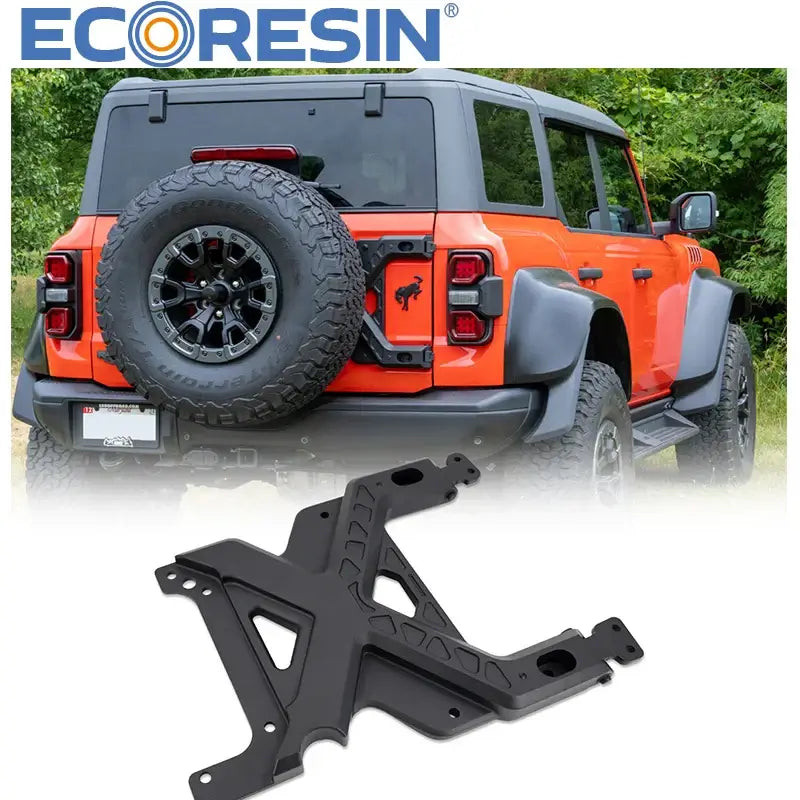 Tailgate hinge bracket for Ford Bronco 4x4.