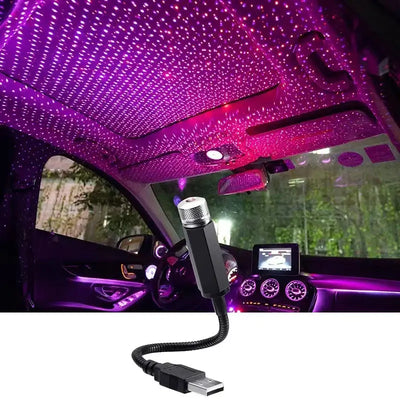 Create a starry sky inside your car.