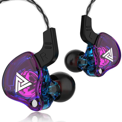 Wired 3.5mm earphones with HiFi sound clarity.