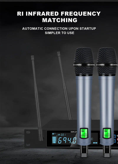 Professional wireless audio for any setup.