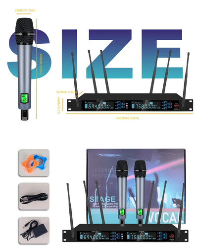 Mic system ideal for recording and streaming.