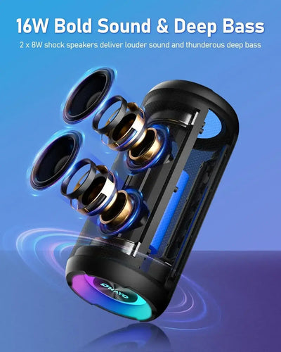 OHAYO wireless speaker, bright and bold sound