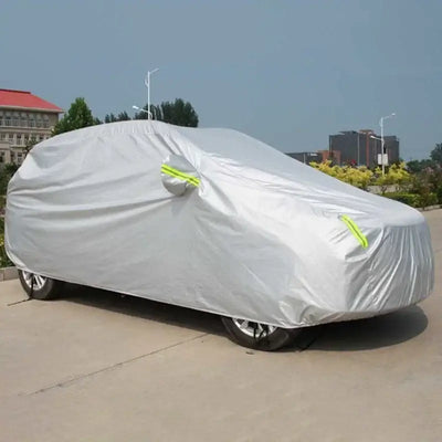 Waterproof full cover keeps your car clean.