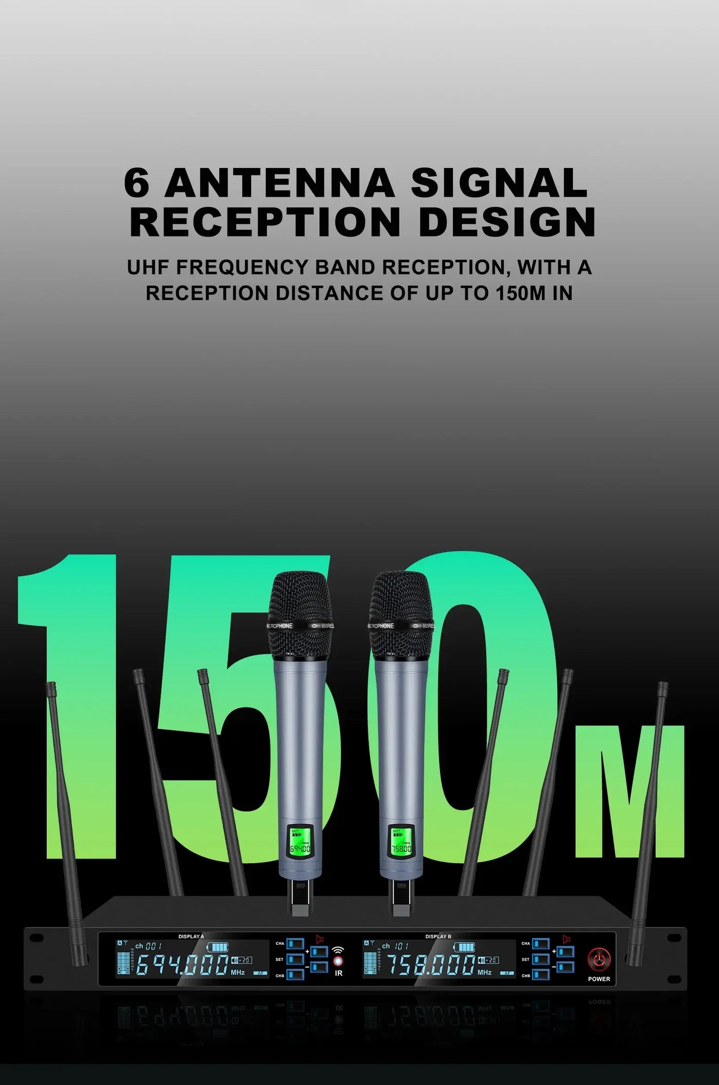 High-sensitivity mic for accurate voice capture.