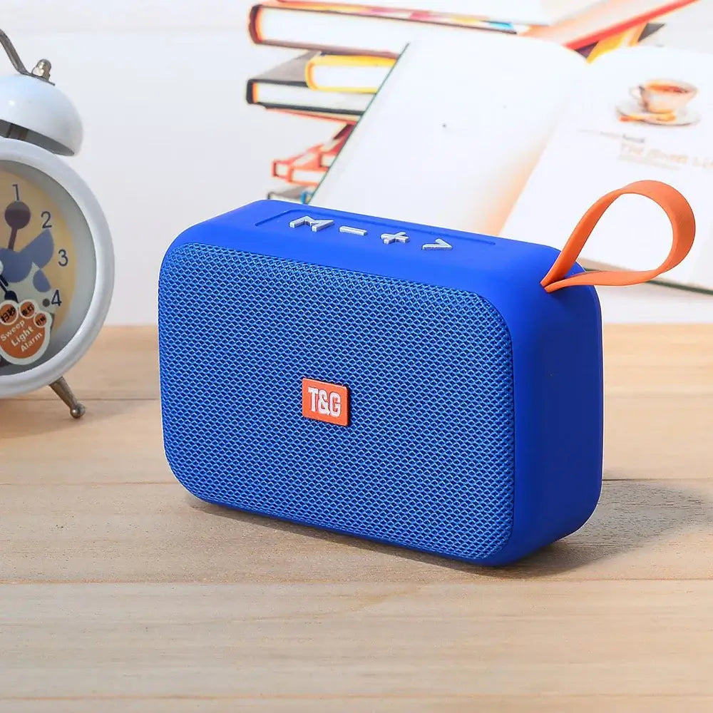 Outdoor-ready mini music speaker