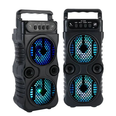 Crisp stereo sound with strong bass performance