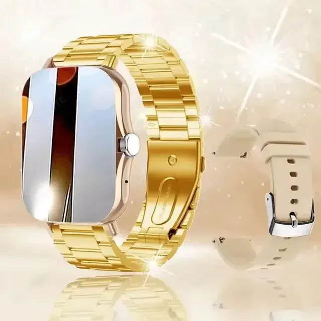 Waterproof design for daily use and workouts.