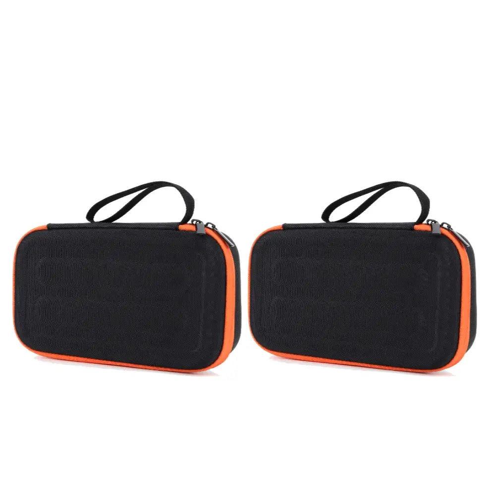 Neat, compact mic storage solution.
