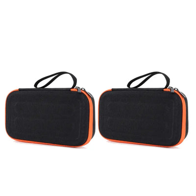 Neat, compact mic storage solution.