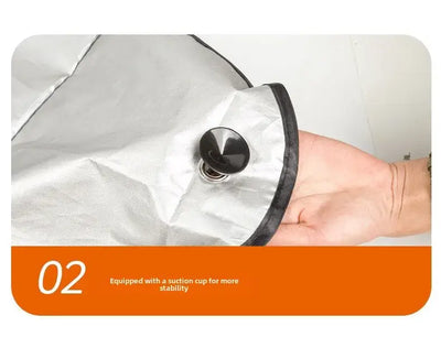Keeps windshield clear of debris year-round.