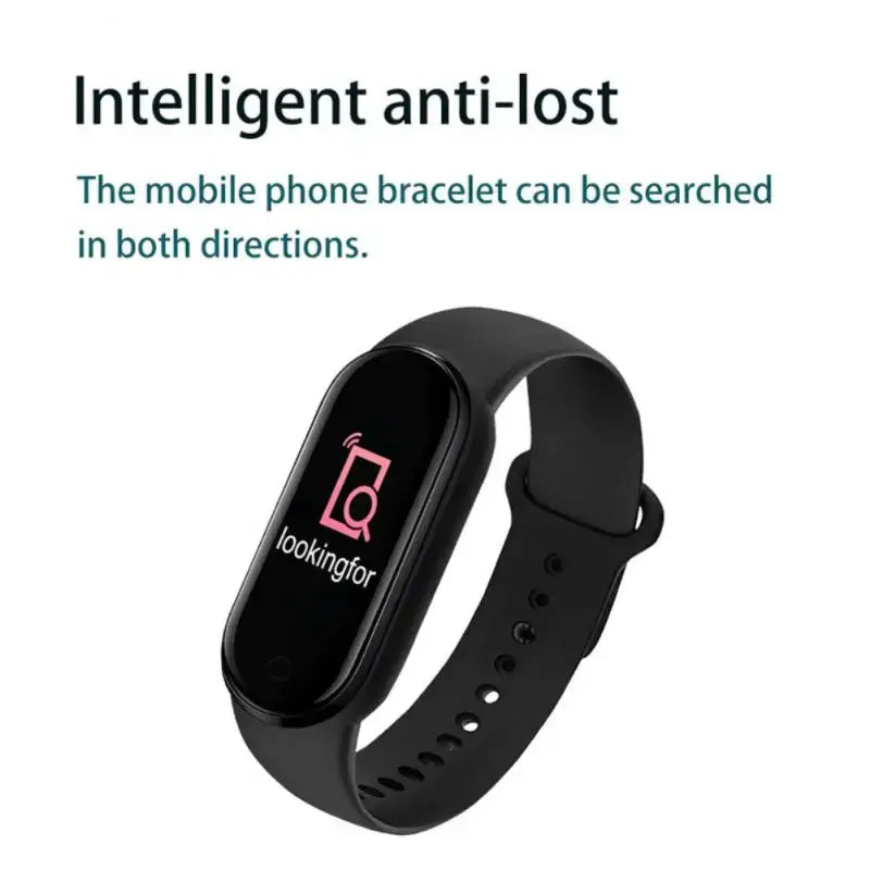 Track your fitness with the M6 smart bracelet.