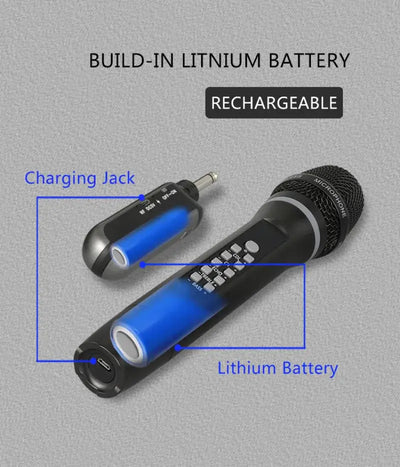 Crisp sound and stable UHF transmission.