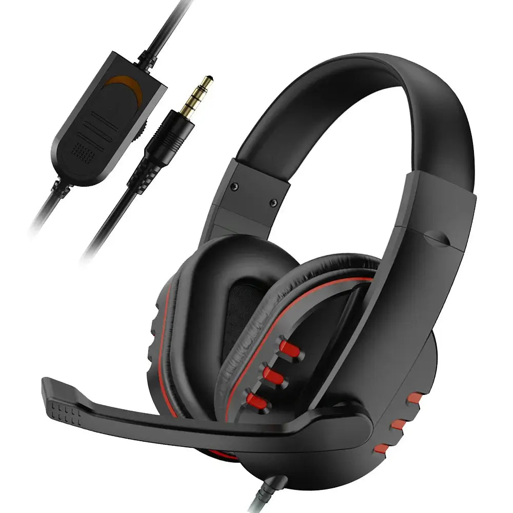 Wired headset for immersive game and chat.