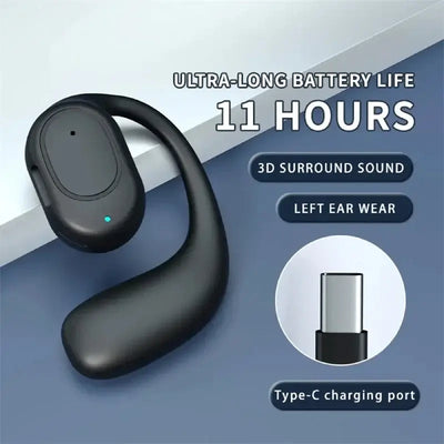 Stay aware with open-ear bone conduction tech.