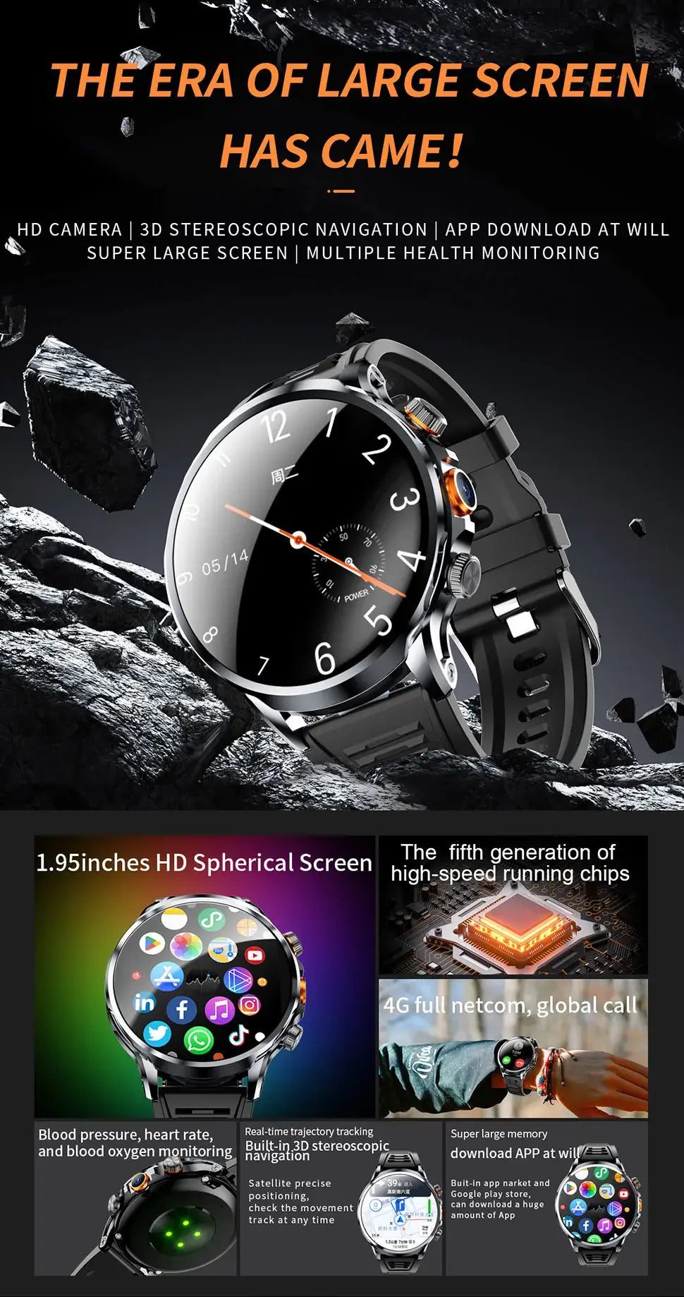 Massive 1100mAh battery powers you through the day.