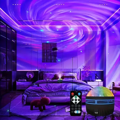 LED light show for magical vibes.