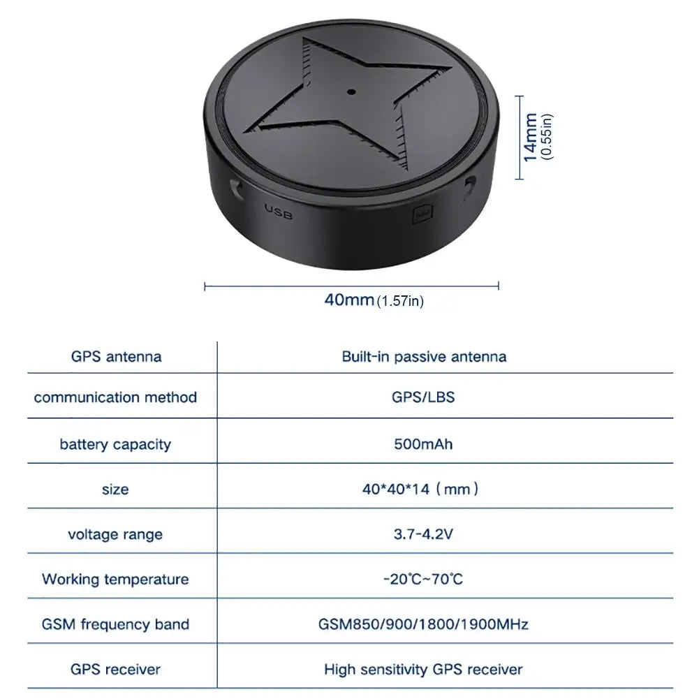 Anti-lost locator with accurate positioning.