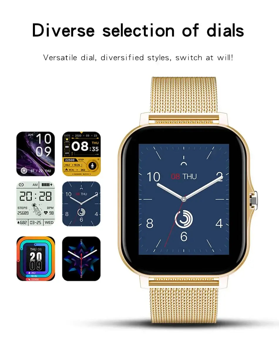 Bluetooth call support – talk right from your wrist.