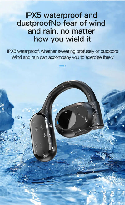 Crisp audio without blocking your ear canal.