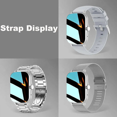Waterproof design for daily use and workouts.