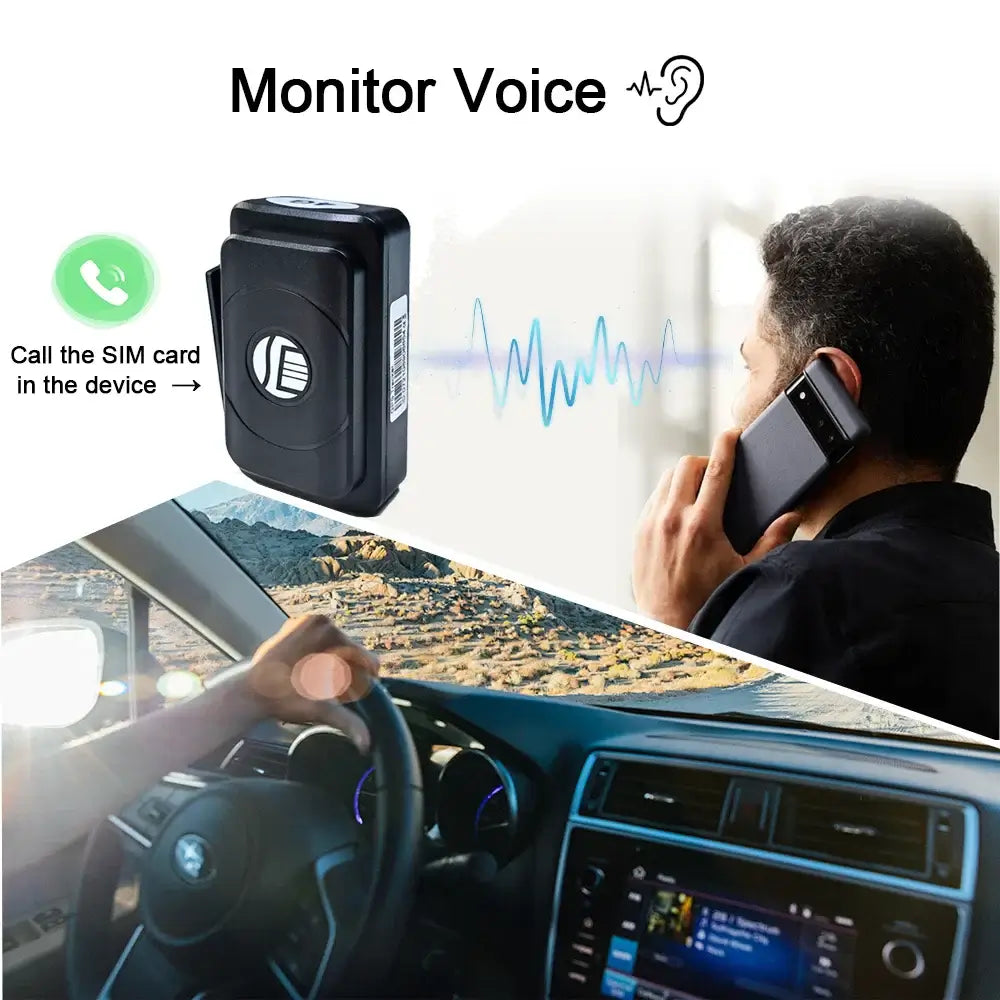 Track vehicles or assets discreetly.