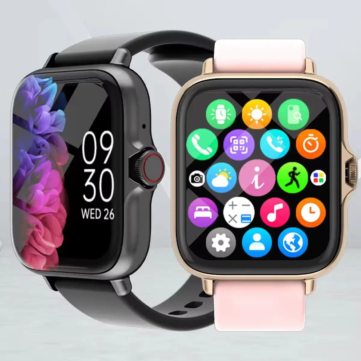 Waterproof design for daily use and workouts.