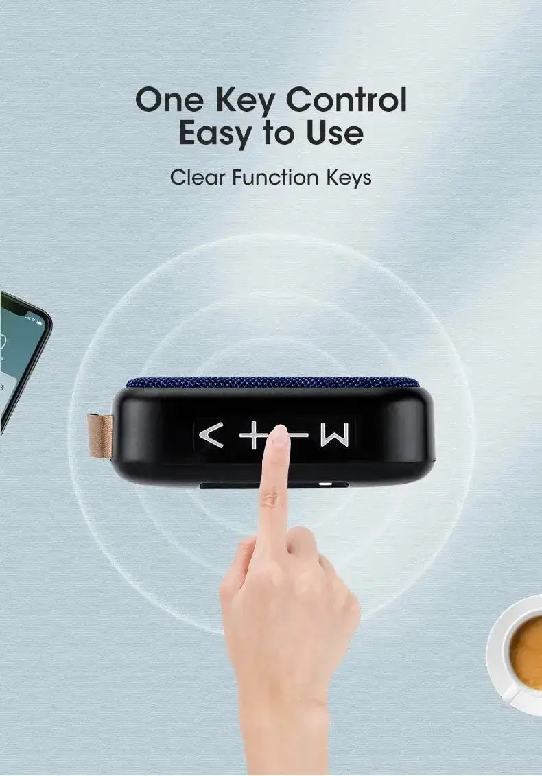 Enjoy music anywhere — no wires required.