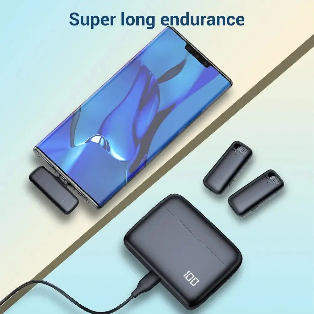 Includes charging case for on-the-go use.