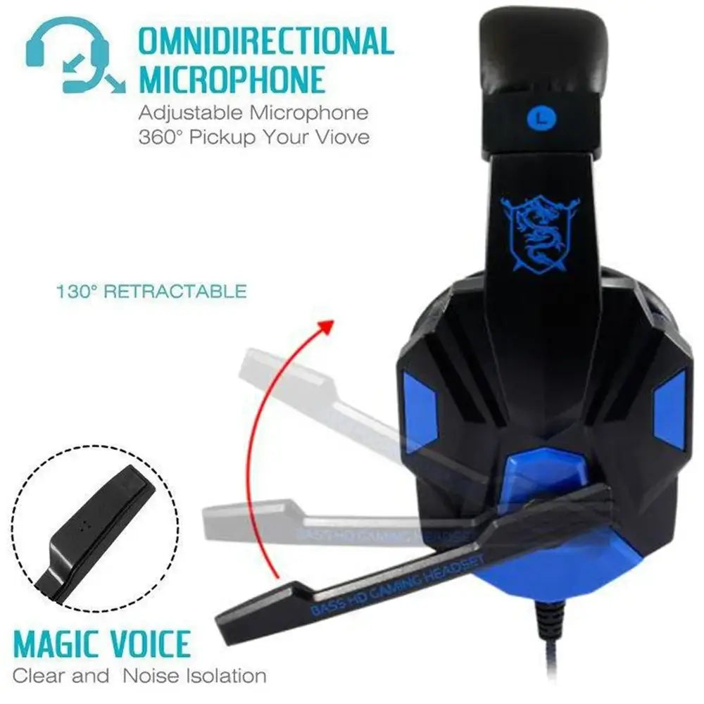Noise-cancelling microphone for clear in-game communication.
