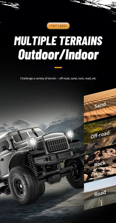 Fun off-road races anytime, anywhere.