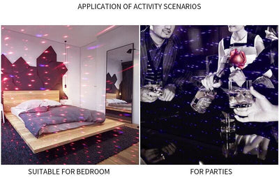 Cool ambient lighting for cars or homes.