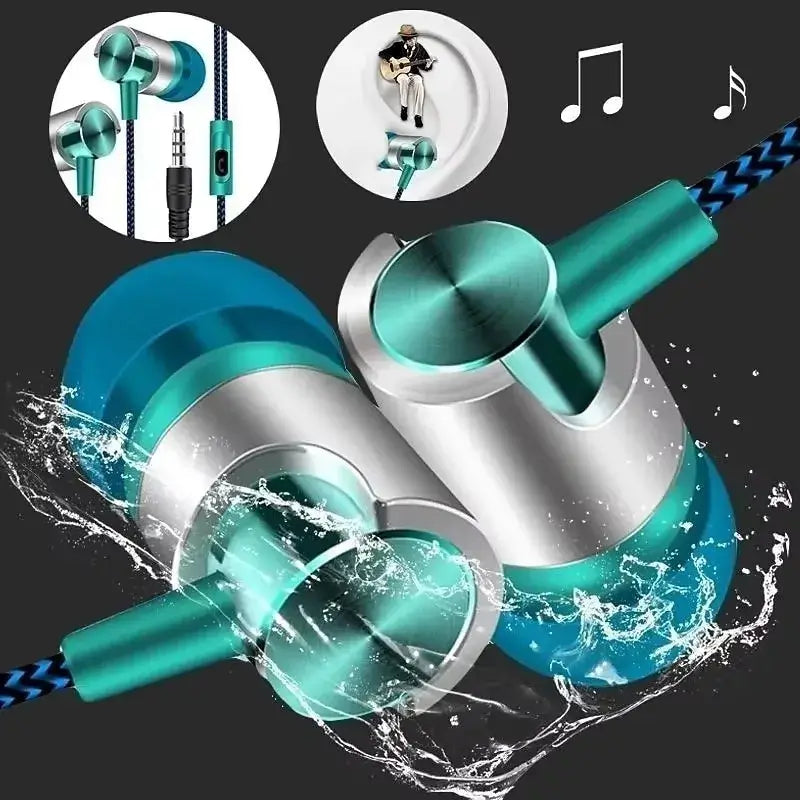 Ergonomic in-ear design for a secure fit.