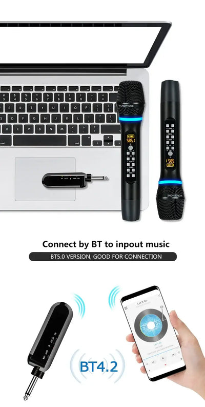 Dual wireless design for dynamic use.